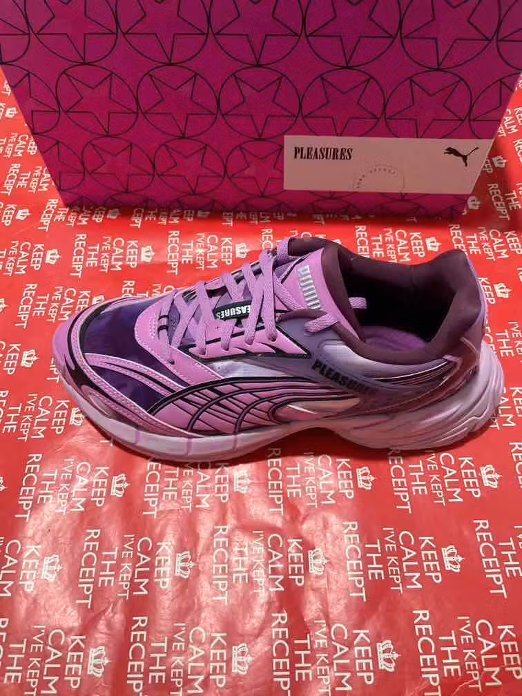 Pleasures x Puma Velophasis 'Overdye' 391696-01 Pleasures x Puma Velophasis 'Overdye' 391696-01